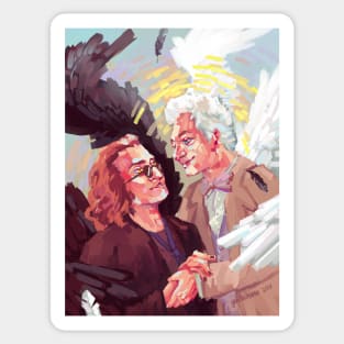 Crowley x Aziraphale Sticker